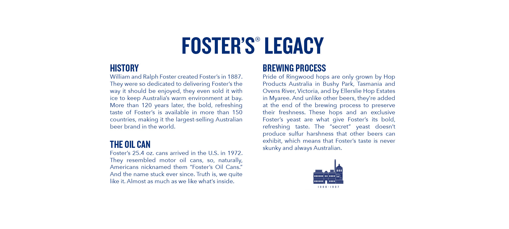 Foster's Legacy